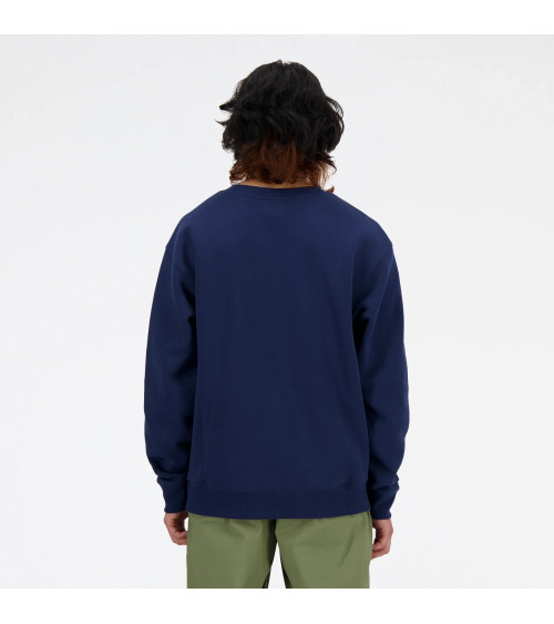 Felpa New Balance Nera Logo Bianco | Acquista Online